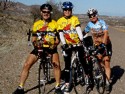 group of riders on Arivaca Road