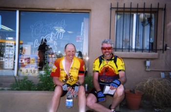 Franklin Clair Jensen (L) and Lonnie Epic Wolff (R)