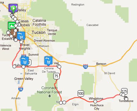 Tucson to Tombstone